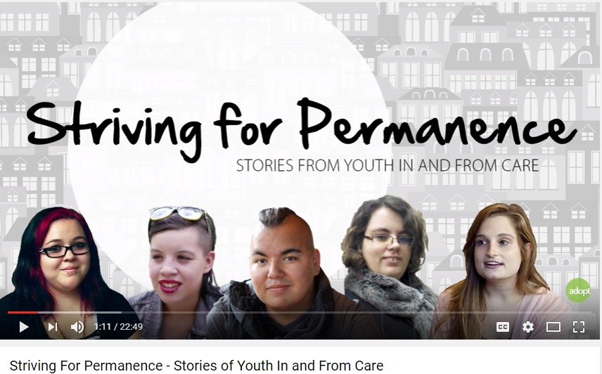Striving For Permanence - Stories of Youth In and From Care